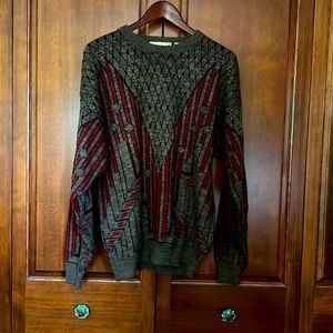 Lowell Dreyfus XL Vintage Art Deco Sweater